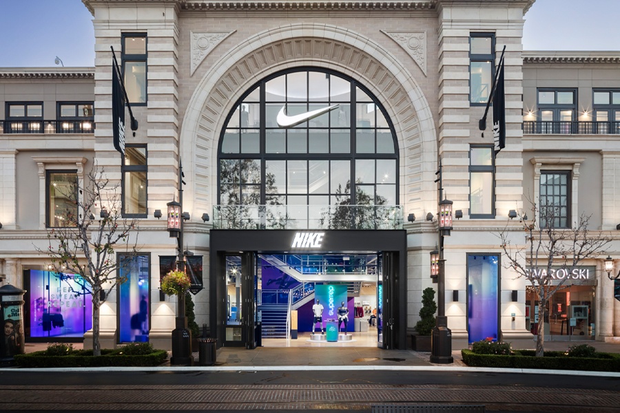 Shopping Center in Los Angeles, California