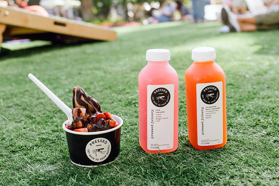 Pressed Juicery • Outdoor Dining at The Grove LA