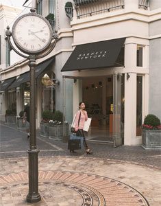 Stephanie Liu near Barneys new York