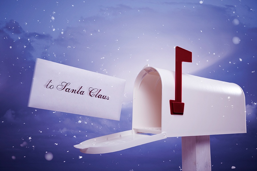 Letters to Santa at Nordstrom