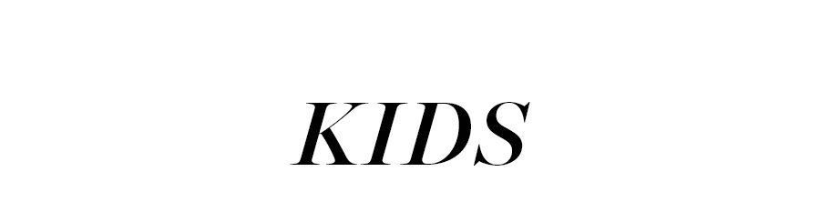 Kids Banner in black