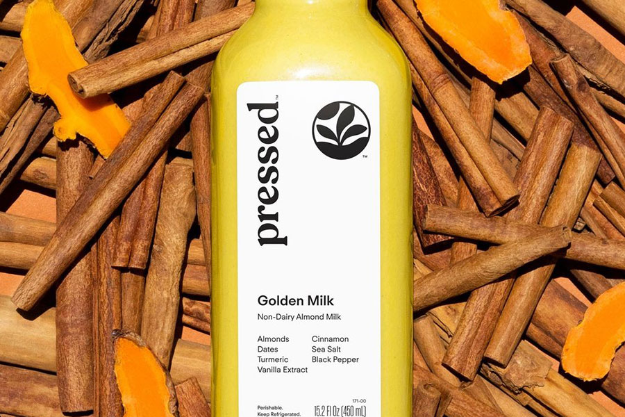 Golden Milk Offer at Pressed