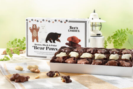 Brown, Black & Polar Bear Paws at See’s Candies